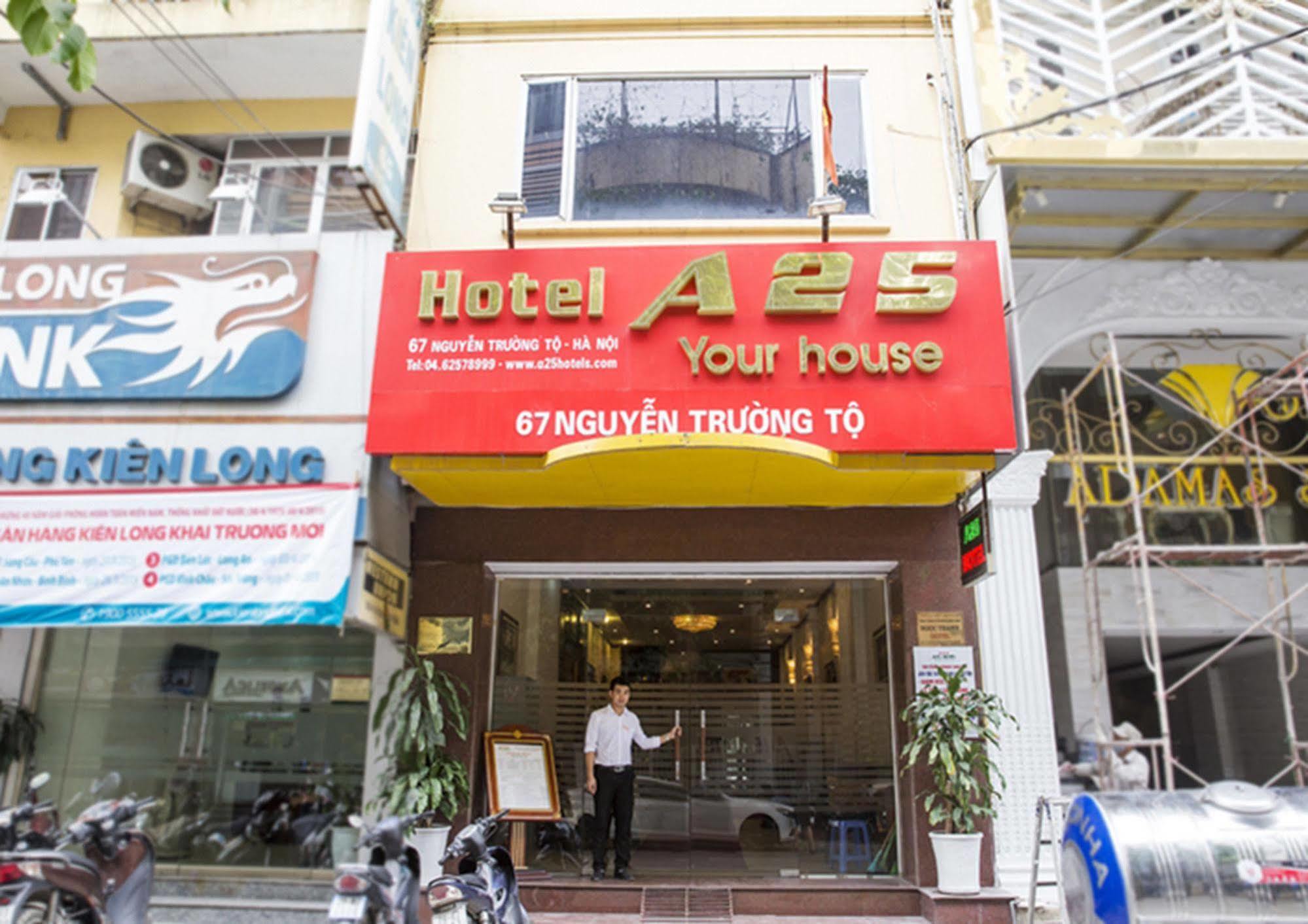 A25 Hotel - 67 Nguyen Truong To Hanoj Exteriér fotografie